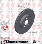Bromsskiva FORMULA S COAT Z 400557130 Zimmermann