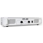 SPL-400 Ampli DJ HiFi 1200W Blanc Rackable 48cm