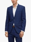 BOSS H-Huge Slim Fit Suit Jacket, Dark Blue