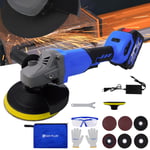  Cordless Angle Grinder Auxiliary Handle Cutting Grinding Wheel for Carpenter
