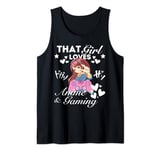 Just a Girl That Girl loves Anime and Gaming Gamer Girl Tank Top