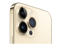 Apple iPhone 14 Pro Max - 5G smartphone - dual-SIM / Internal Memory 1 TB - OLED-skärm - 6.7 - 2796 x 1290 pixels (120 Hz) - 3 st. bakre kameror 48 MP, 12 MP, 12 MP - front camera 12 MP - guld