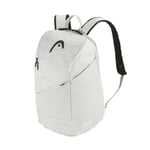 HEAD Backpack Sac à Dos Pro X Unisex, Blanches/Noires, 28L
