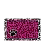 Drymate Matskålsunderlägg - Rosa Leopard