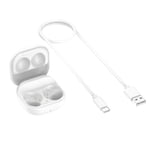 Bluetooth Headset Laddbox för Samsung Galaxy _Buds2 SM-R177 svart