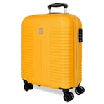Roll Road India Valise Cabine Rose 40 x 55 x 20 cm Rigide ABS Fermeture TSA 44L 2,74 kg 4 Roues Doubles Bagage Main, Rose, Valise Cabine