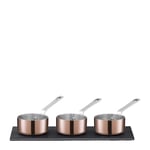 Scanpan - Maitre D' minigrytset 3 delar 6 cm koppar