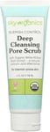 Sky Organics Blemish Control Deep Cleansing Pore Scrub for Face USDA Certified O