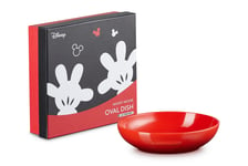 Le Creuset Mickey Mouse Oval Dish 19cm Cherry Red