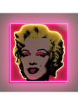 Yellowpop Marilyn Monroe LED Neon Sign, Multi