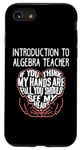 iPhone SE (2020) / 7 / 8 I Train Introduction To Algebra Super Heroes - Teacher Graph Case