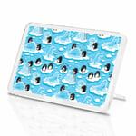 1 x Fun Cartoon Penguins Penguin Blue Water Classic Fridge Magnet Kitchen #3174