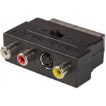 InLine SCART ind/ud - S-Video/RCA ind/ud - adapter
