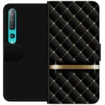 Xiaomi Mi 10 5G Svart Plånboksfodral Lyxigt