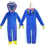 Poppy Playtime Huggy Wuggy Cosplay kostym Barn Halloween kostym XL