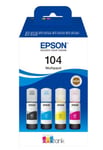 Epson EcoTank 104 Multipack, CMYK