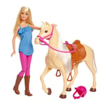 Barbie - Docka och Häst