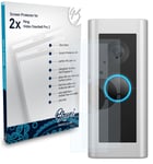 Bruni 2x Protective Film for Ring Video Doorbell Pro 2 Screen Protector