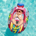 Anneau de natation gonflable Portable flottant, siège avec volant, accessoire de piscine d'été pour enfants