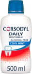 UK Corsodyl Daily Gum Care Mouthwash With Fluoride 500 Ml Cool Mint Uk