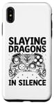 Coque pour iPhone XS Max Jeu vidéo Slaying Dragons In Silence