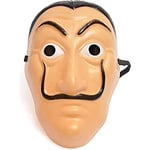 Ciao Dali' Casa de Papel Disguise mask, Unisex Adult, Uni, 23422, Pink, 1 Masque