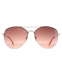 Calvin Klein Aviator Mens Rose Gold Brown CK20121S Metal (archived) - One Size