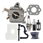 Groofoo - Kit de carburateur,Carburateur pour trononneuse stihl 017 018 MS170 MS180 zama c1q-s57a