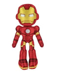 Marvel Spidey and his Amazing Friends 20cm Plush Teddy Iron Man Spider-Man