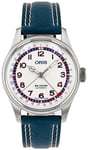 Oris 01 754 7785 4081-SET Big Crown Hank Aaron Valkoinen/Nahka Ø40 mm