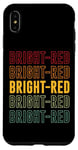 Coque pour iPhone XS Max Fierté rouge vif, rouge vif
