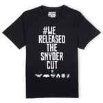 Justice League We Released The Snyder Cut Unisex T-Shirt - Black - XS - Black