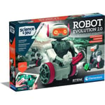 BABY BORN Clementoni - Robot Evolution 2.0 Att Montera Och Programmera 4 Spellägen Tillverkad I Italien