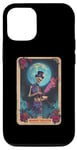 Coque pour iPhone 13 Pro The Midnight Skeleton Carte de tarot gothique occulte mystique
