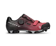Pyöräilykengät Scott Naisten MTB Team Boa black fade/metallic red 37