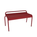 Fermob - Luxembourg Compact Bench - Chili
