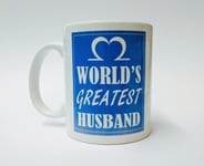 World’s Greatest Husband Mug Ceramic Mug Cup Christmas Gift Romantic Present
