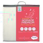 P'tit Lit - Matelas de Voyage Bébé Premium - Pliant - 60x120 cm - Epaisseur 7 cm : Moelleux et confortable - Pliable : Idéal pour couchage d'appoint - Déhoussable - Oeko Tex® - Fabrication Française