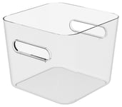 SmartStore Compact Square förvaringslåda plast, genomskinlig