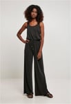 Urban Classics Ladies Long Sleevless Modal Jumpsuit (black,4XL)