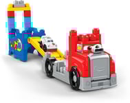 Mega Bloks Bygg Och Tävla Lastbil, Set Med Fordon Och Bana, 1 År, Aaa, Plast, Multifärg