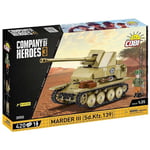 Cobi 3050 1:35 Company of Heroes 3 Marder III Sd.Kfz.139 Military Kit 420 Pieces