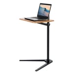 Viozon Floor Stand for Laptop Aluminum Height Adjustable Table for Bed Sofa, Upgraded and Reinforced Chassis,Applicable to All Laptop Notebook Tablets Pad Projector(Dark-Wood UP-8TM)