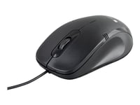 Techly - Mus - Ergonomisk - Vertikal - Optisk - 6 Knappar - Trådlös - 2.4 Ghz - Trådlös Usb-Mottagare - Svart - Hängande Låda