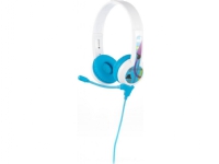 BuddyPhones StudyBuddy trådbundna hörlurar för barn (blå)