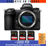 Nikon Z6 II Nu + 3 SanDisk 128GB Extreme PRO UHS-II SDXC 300 MB/s + Guide PDF ""20 TECHNIQUES POUR RÉUSSIR VOS PHOTOS