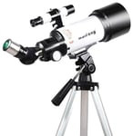GJNVBDZSF Astronomical Telescope Professional Adult Telescope Refractor Mirror of The Scenery Hiking Maximum 336 Times Magnification Telescopes