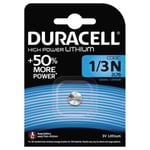 Duracell 1/3n Lithium High Power Battery, 1pk