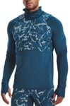 Sweatshirt med hætte Under Armour UA OUTRUN THE COLD FUNNEL 1373212-437 Størrelse L