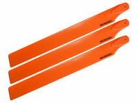 Plastic Triple Main Blade (For MH-23V2001TOR Series)(ORANGE) (MH-23V2003TO)